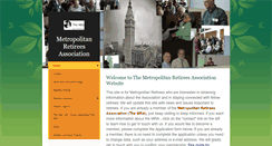 Desktop Screenshot of metretireesassoc.com